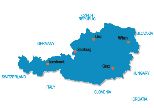 Gay Austria Map