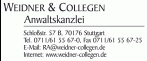 Weidner & Collegen<br>Stuttgart, Deutschland