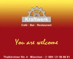 Kraftwerk Gastronomie KG<br>München, Deutschland