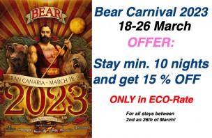 Bear Carnival 2023<br>Playa del Ingles, Spain