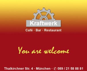 Kraftwerk Gastronomie KG<br>München, Deutschland