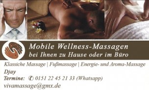 Mobile Wellness Massagen<br>Stuttgart, Germany