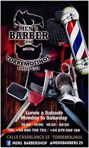 Men's Barber Shop<br>Torremolinos, Spain